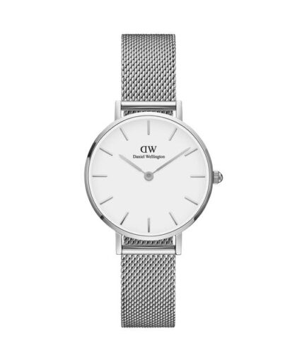 Orologio Petite sterling quadrante bianco DW