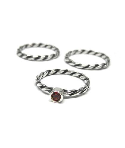 ANELLO 3 FASCE + GRANATO VDL