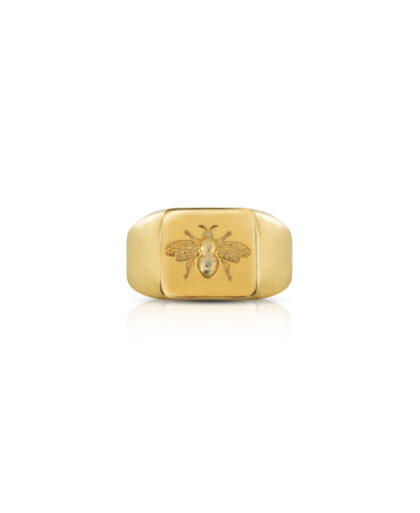 Anello Icon golden queen B