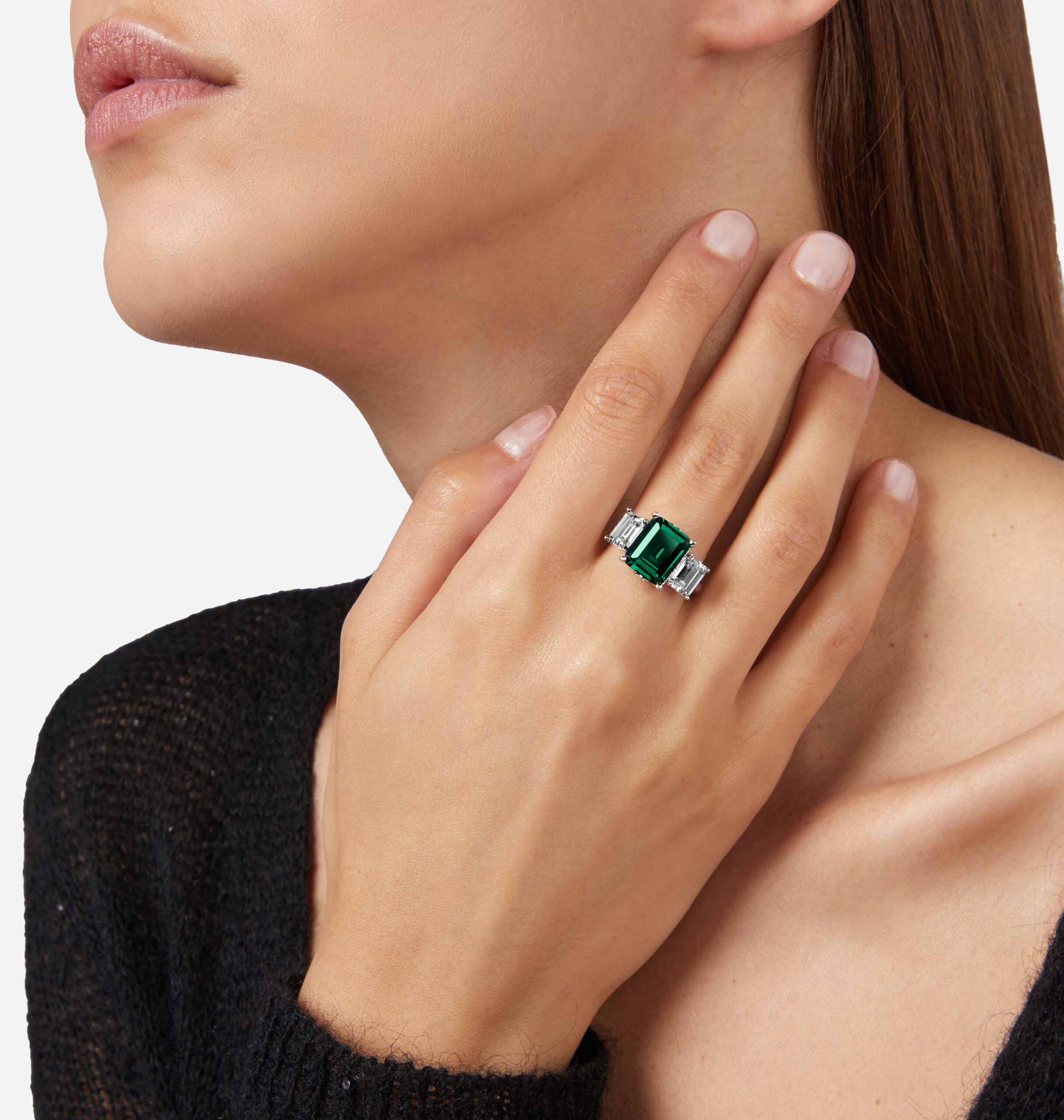 Chiara Ferragni - Anello Trilogy Emerald - immagine 4