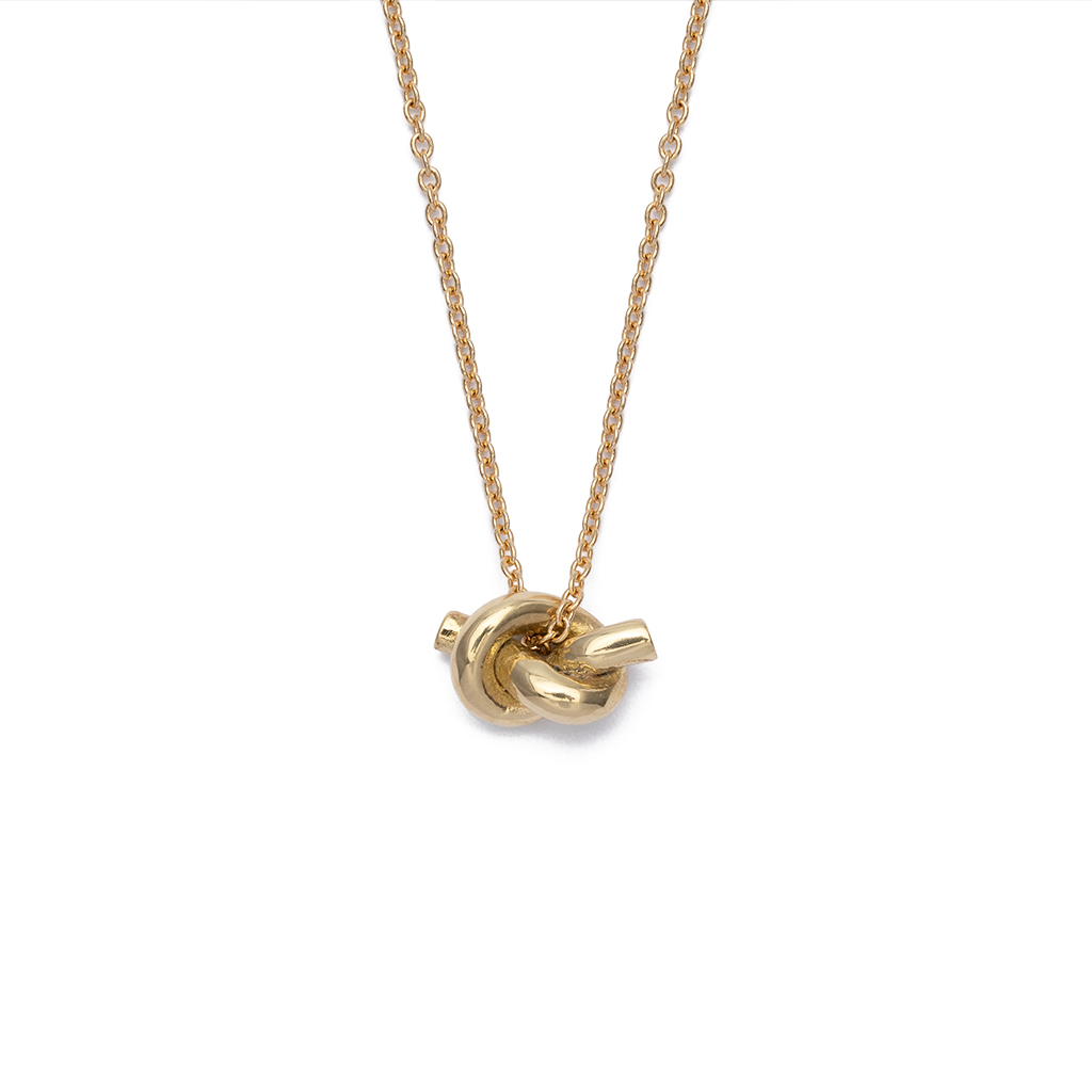 C-MINI KNOT 18K