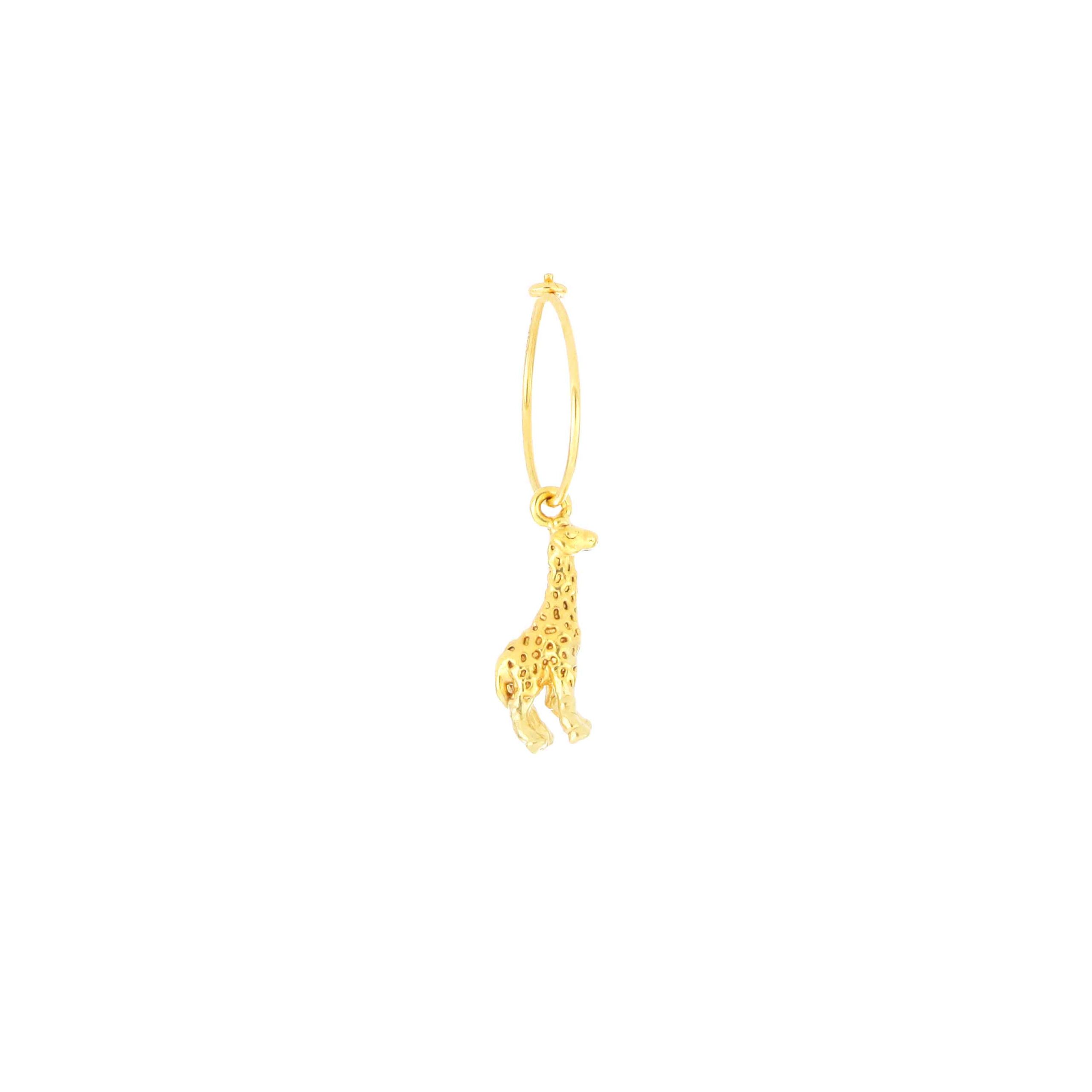 Maman et Sophie - Orecchino Cerchio mini Giraffa - immagine 1