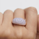 PDPaola - Anello agata dal Pizzo Blu Shell - Thumbnail Image 2