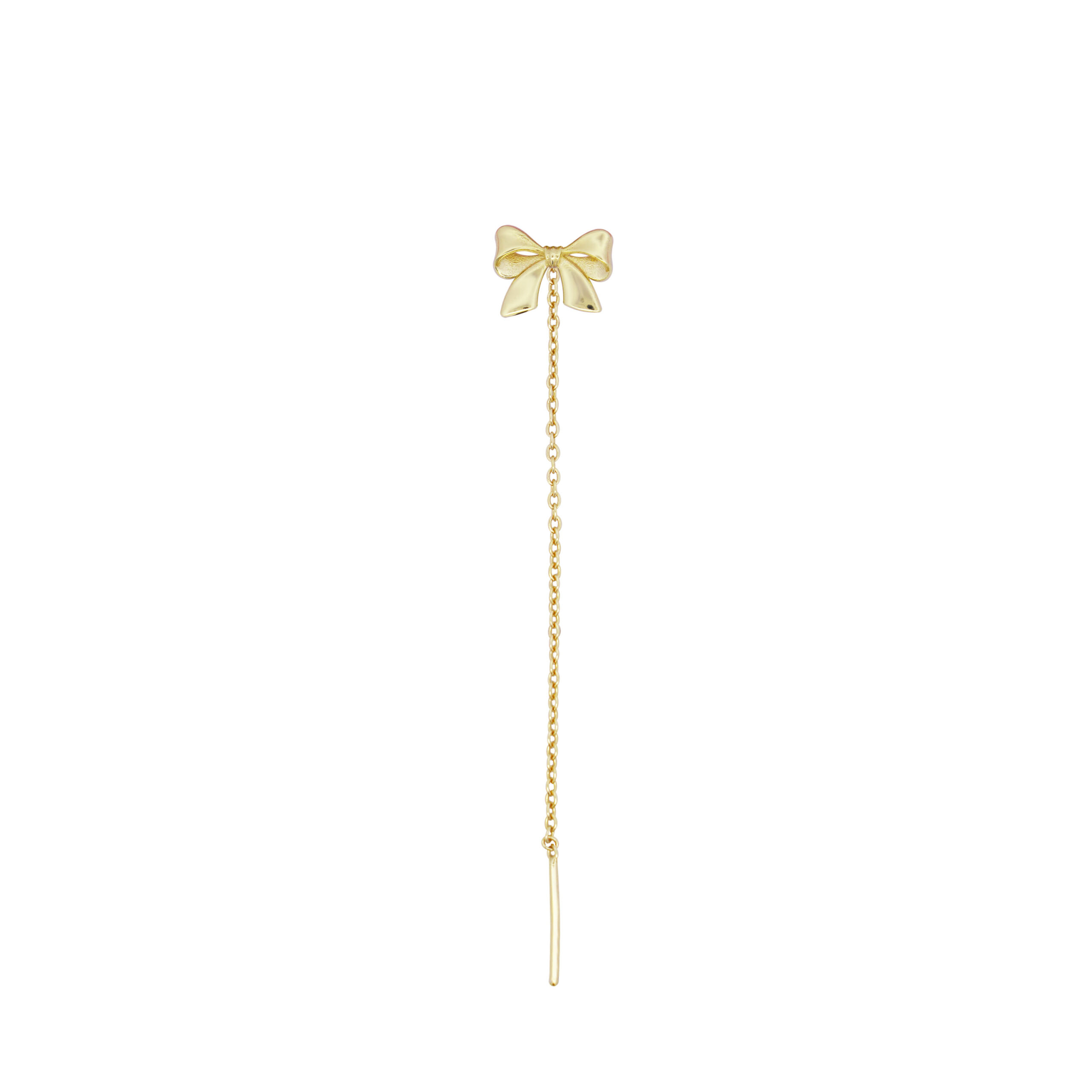 Rue des Mille - Mono orecchino catenella fiocco Candy Bow - immagine 1
