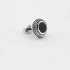 Nove25 - Mono Orecchino a lobo Magna Grecia In Argento - Thumbnail Image 1