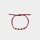 Rue des Mille - Bracciale Soft cord rondelle rosso - Thumbnail Image 1