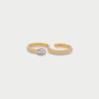 Rue Des Mille - Anello Infinito Oval Cut - Thumbnail Image 1
