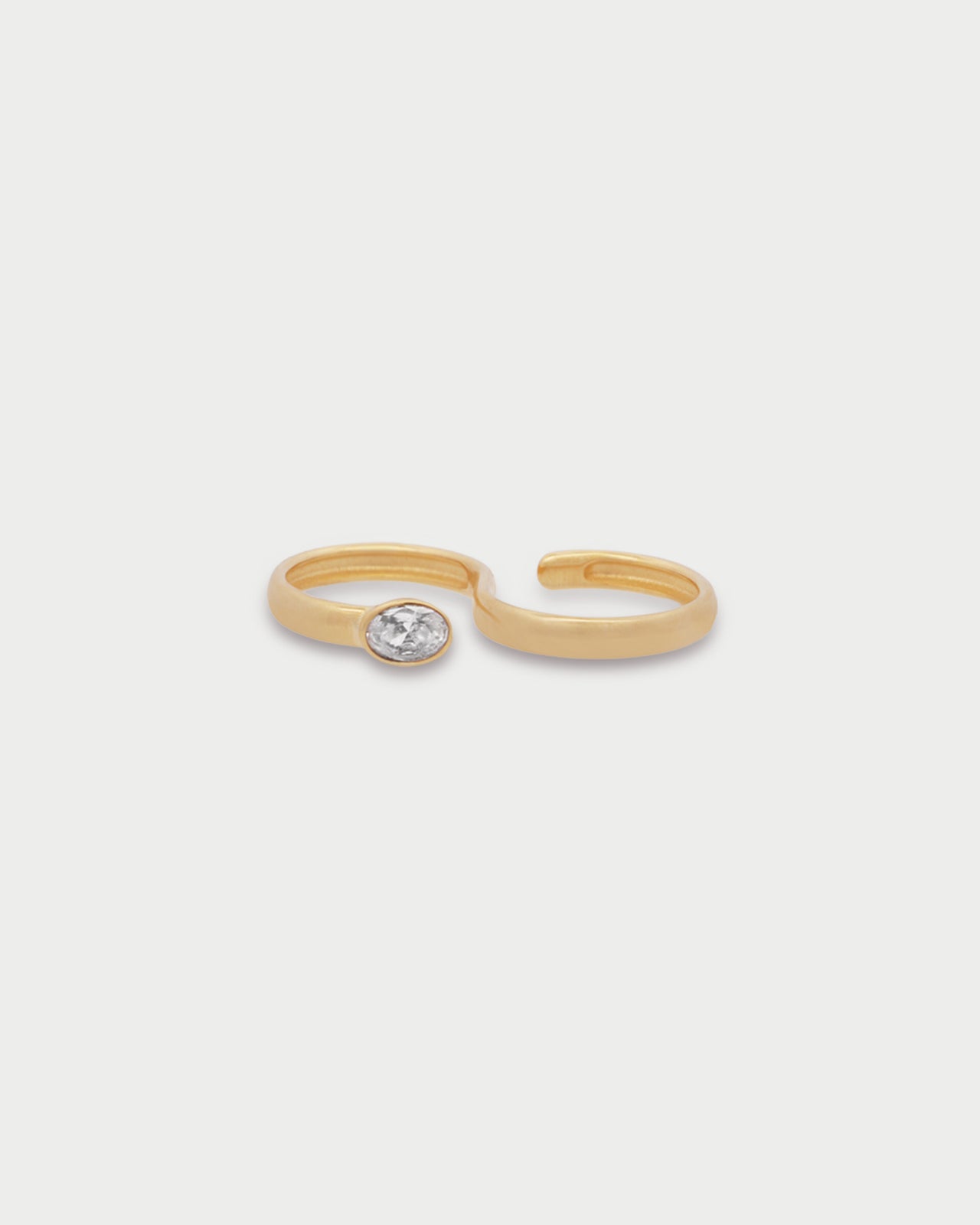 Rue Des Mille - Anello Infinito Oval Cut - immagine 1