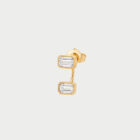 Rue Des Mille - Mono-Orecchino Double Emerald Cut - Thumbnail Image 1
